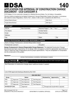 Dsa 140  Form