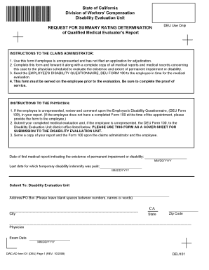 Deu 101  Form