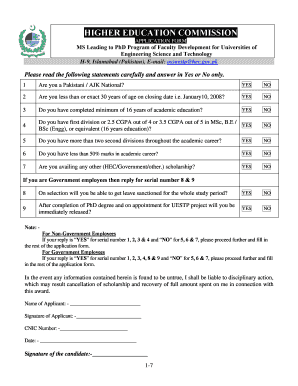 Hec Degree Equivalence List PDF  Form