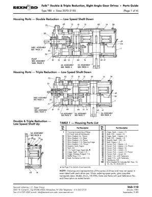 Falk Gearbox Drawings  Form