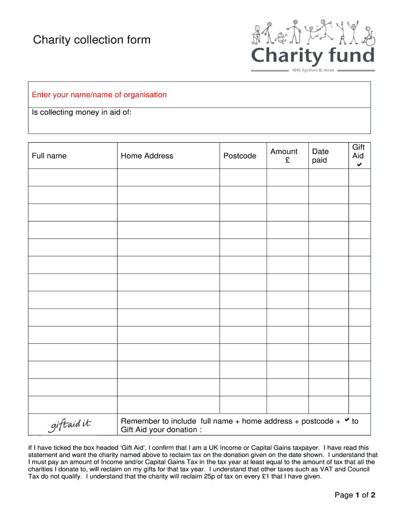 Collection Form