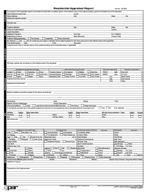 Lauritano Appraisal Services  Form
