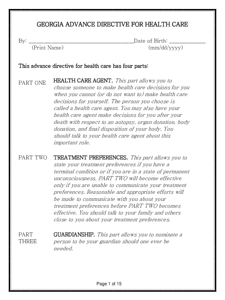 Person Medical Attorney  Form