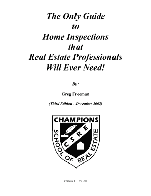 Home Inspection Book PDF  Form