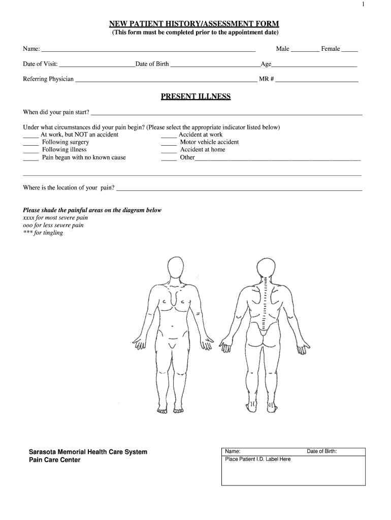 First Physicians Group New Patient Forms