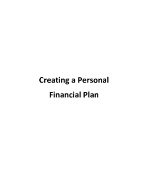 Personal Financial Strategy Mastery Team  Form