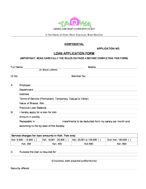 How to Join Taqwa Sacco  Form