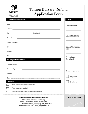 Tuition Admission Form