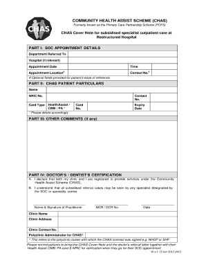 Chas Referral Form