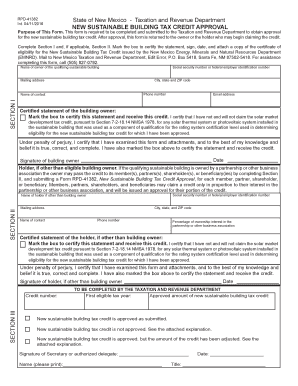 RPD 41382 BTax Creditb Approval BFormb New Mexico Energy Emnrd State Nm