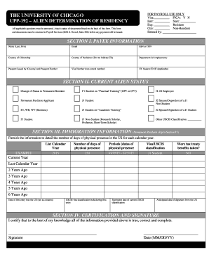 Upp 192  Form