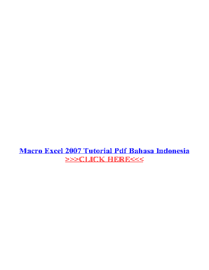 No No Download Needed Needed Buku Macro Excel Gratis PDF  Form