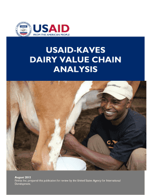 Dairy Chain Analysis  Form