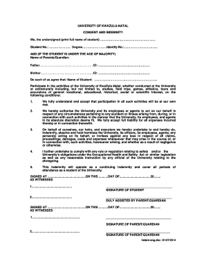 Ukzn Firm Offer Acceptance Form PDF