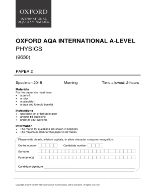 Oxford International Aqa Past Papers  Form