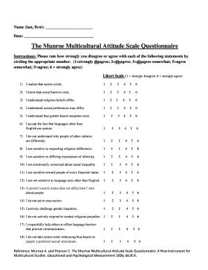 Family Attitude Scale PDF  Form