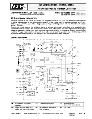 SE WLS220 2,108 Commissioning Instructions English  Form