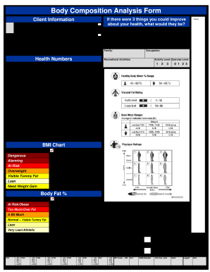 Body Composition Analysis Form Bwellnessncbbcomb
