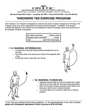 Throwers Ten Exercise Program Orthoncforms Com
