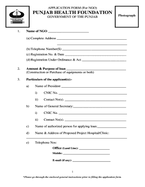 Health Punjab Gov Pk Admission Form