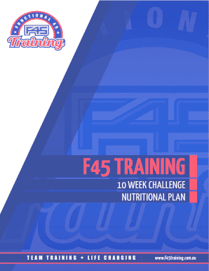 28 Day F45 Workouts PDF  Form