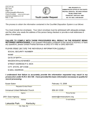 Kycourts Gov  Form