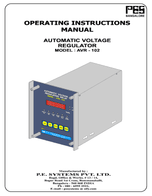 Fuzion Avr 102 Guide  Form