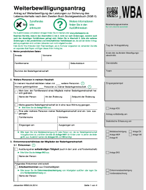 Ende Des Laufenden Bewilligungs Jobcenter Gg  Form