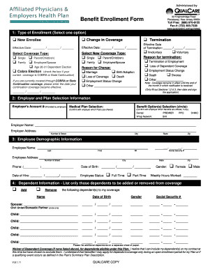 Qualcare Insurance  Form