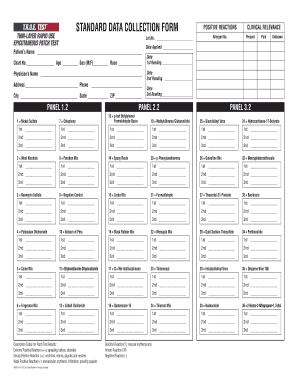 Data Collection Form