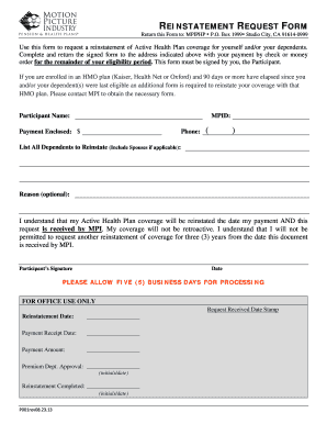 Carefirst reinstatement form adventist health physicians network los angeles ca