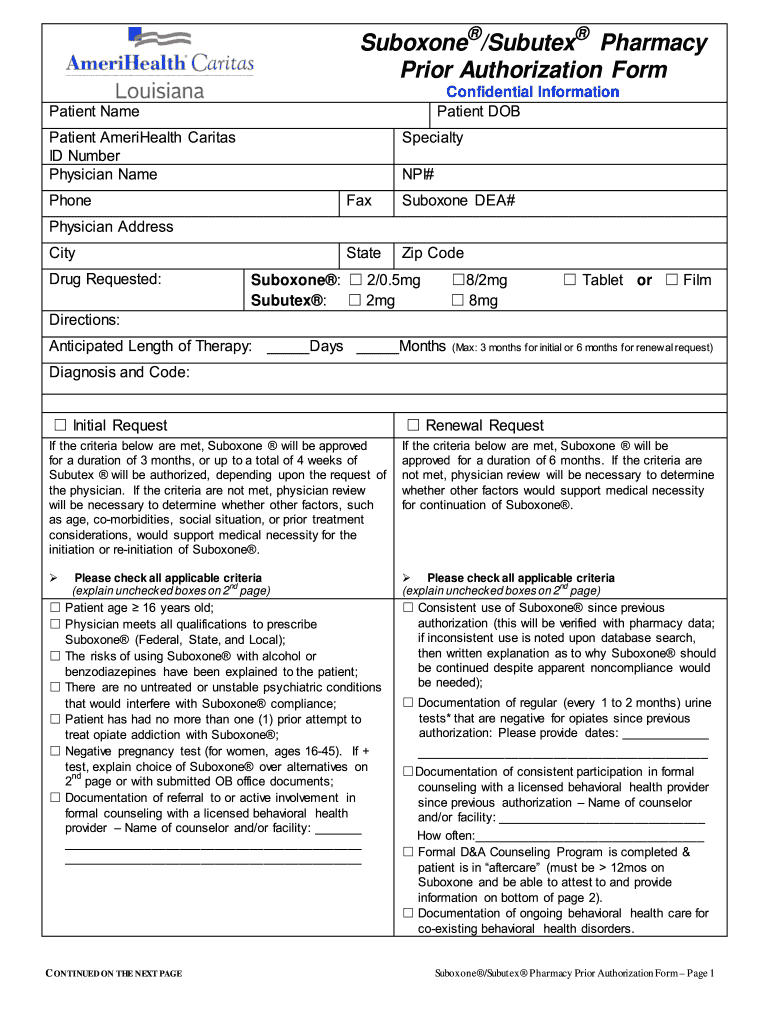 Performrx Prior Authorization Form PDF