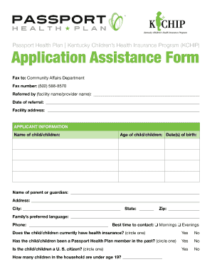 Passport Referral Form