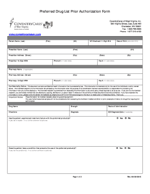 Coventry Care Medicaid Form