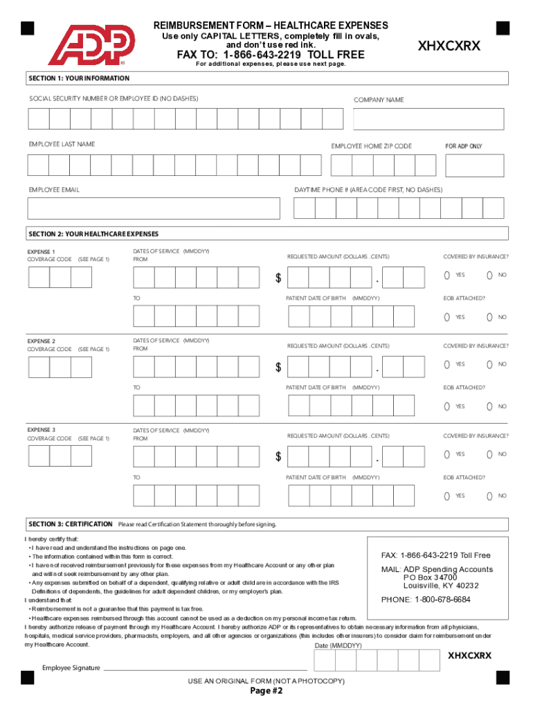 Myspendingaccount  Form