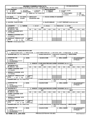 Blank Audiogram PDF  Form