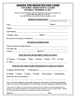 Property Registration Form