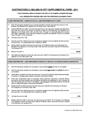 L188 Contractor  Form