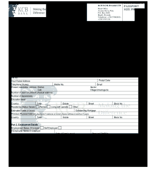 Kcb Loan Calculator  Form