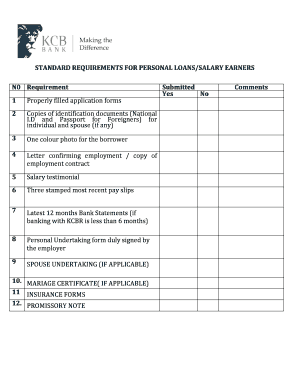 Kcb Student Loans  Form