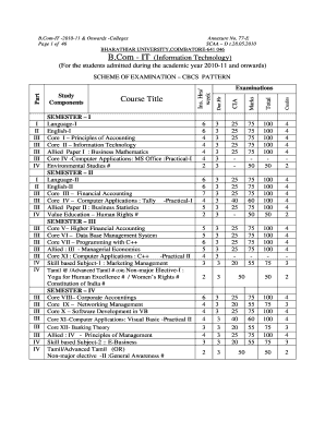 Bharathiar University Books Download PDF  Form