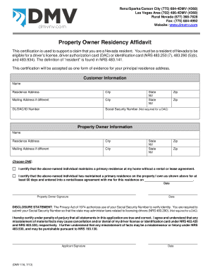 Dmv 116  Form