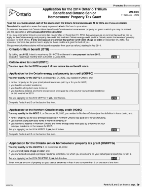 Trillium Benefit  Form