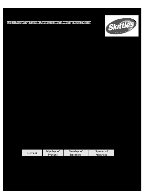 Skittles and Atoms Worksheet Answers  Form