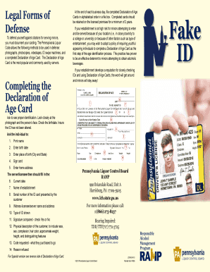 Pennsylvania Insurance Card Maker  Form