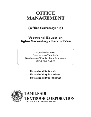 Office Management Book PDF Download  Form