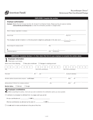 American Retirement Forms