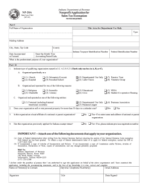 Np 20a  Form