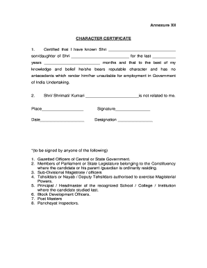 Annexure Xii  Form