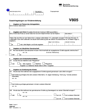 V0805  Form